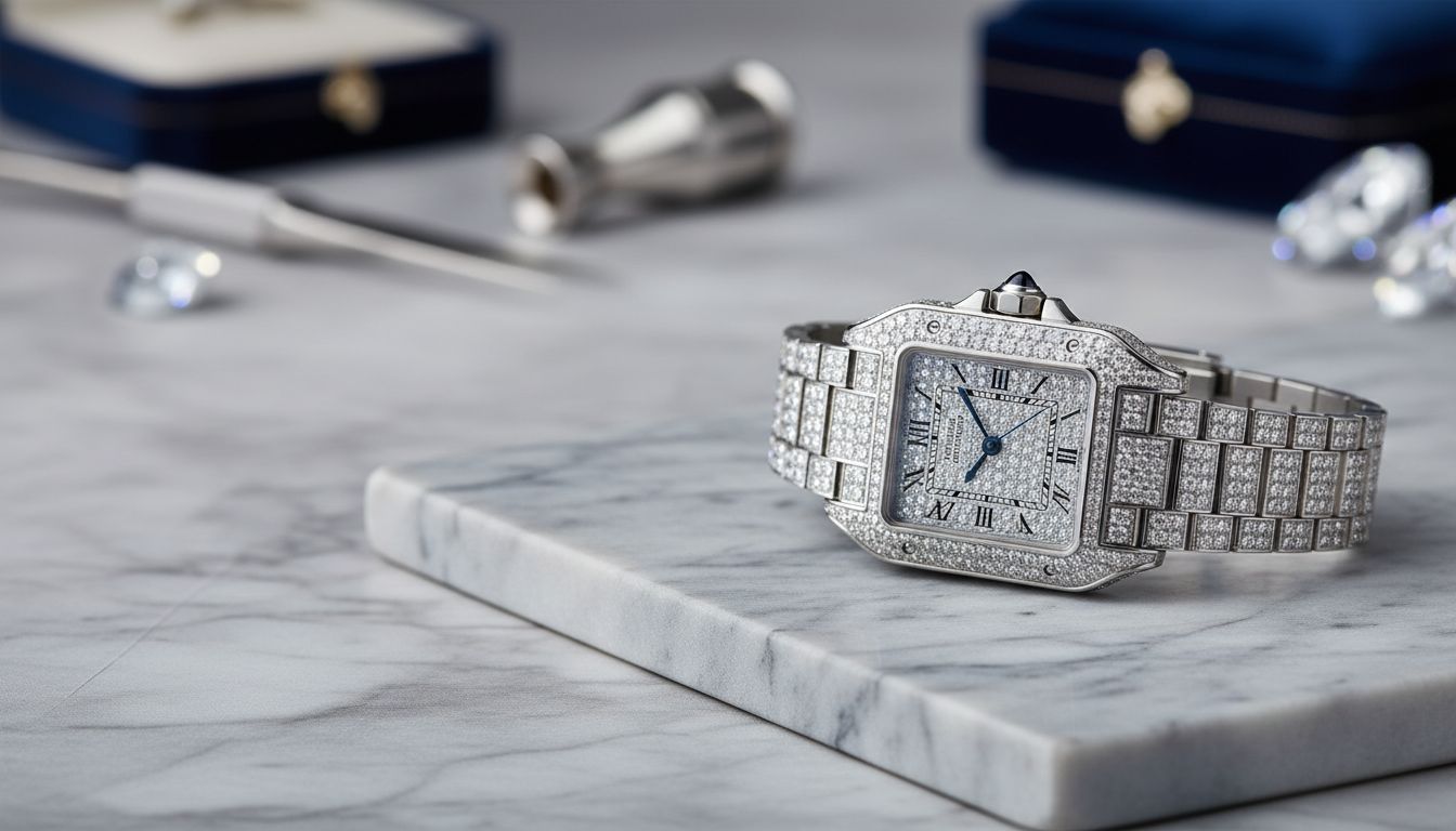 Iced Out Cartier Watch: A Buyer’s Guide