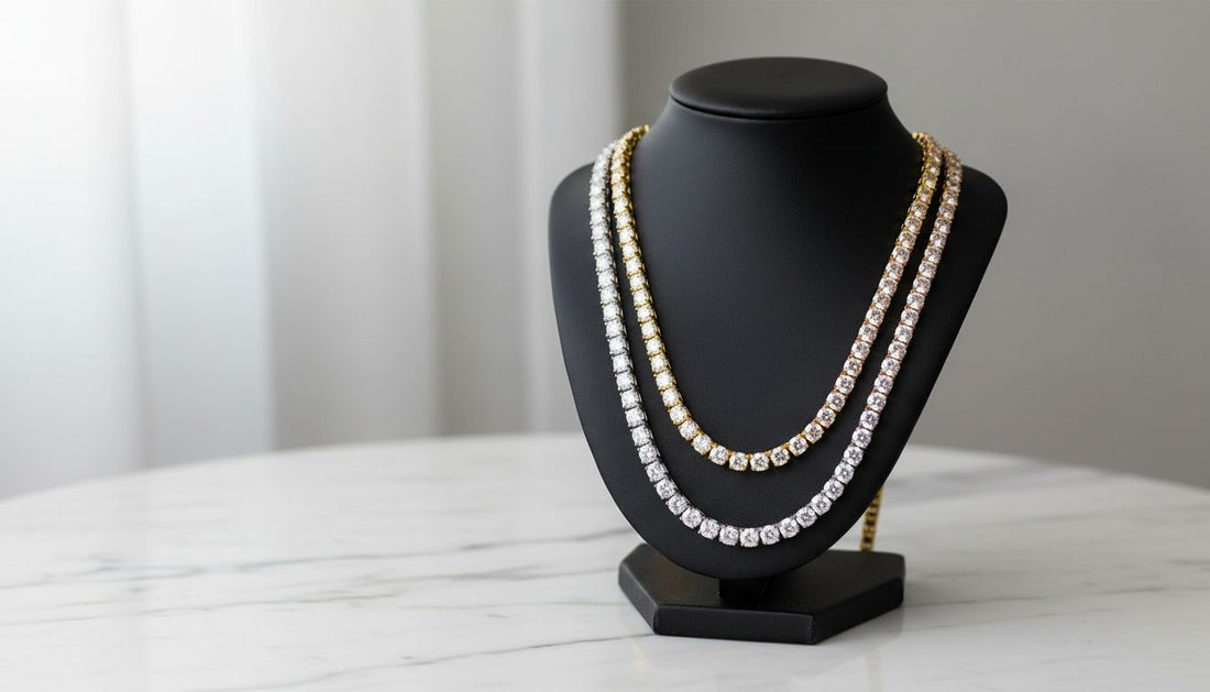 Elevate Your Style with Tennis Chain VVS Moissanite