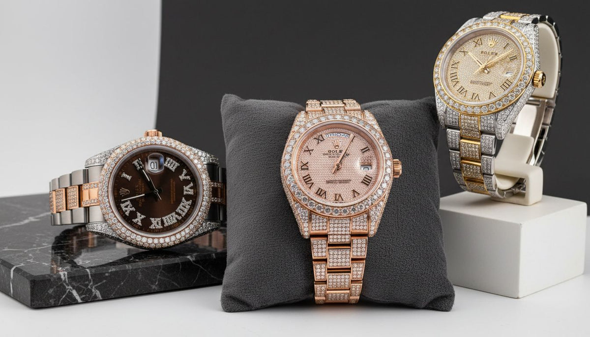 10 Best Rolex Datejust Iced Out Watches for Every Style