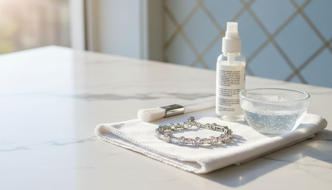 Clean Your VVS Moissanite Bracelet at Home Easily