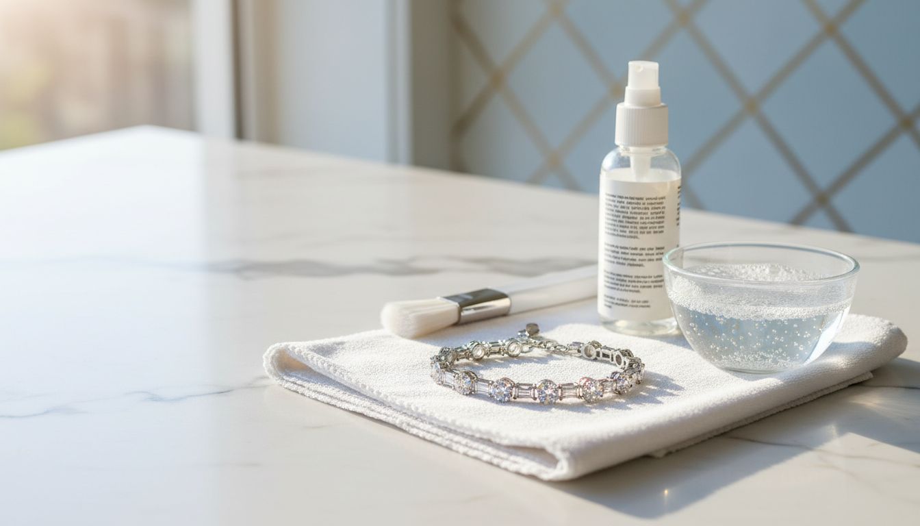 Clean Your VVS Moissanite Bracelet at Home Easily