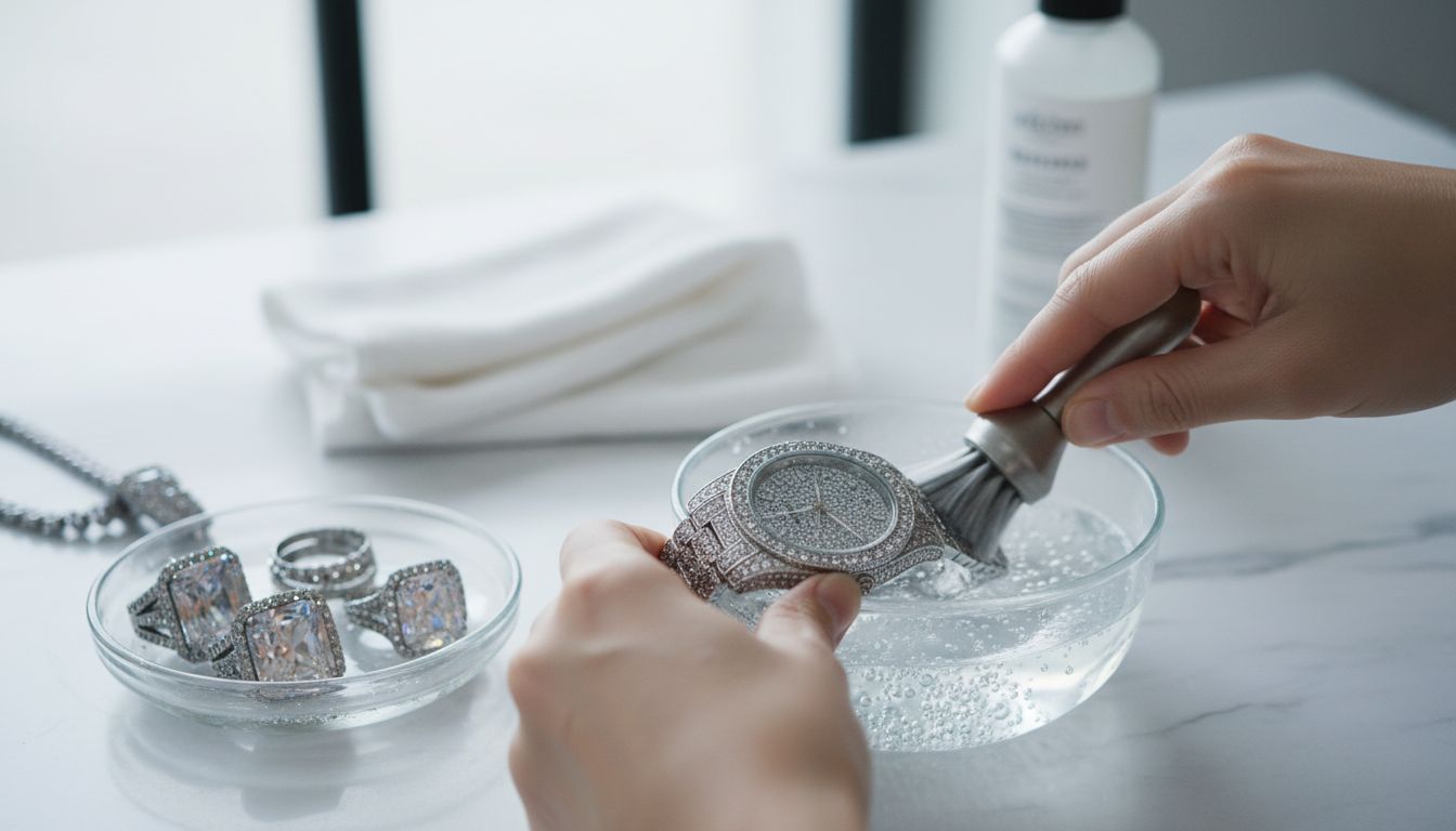 Guide to Cleaning Your Iced-Out Jewelry