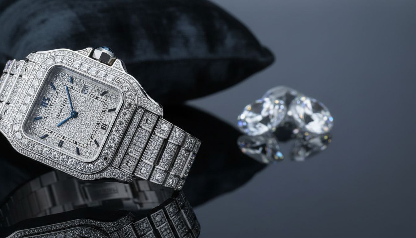 Iced Out Cartier Watch: A Luxurious Choice
