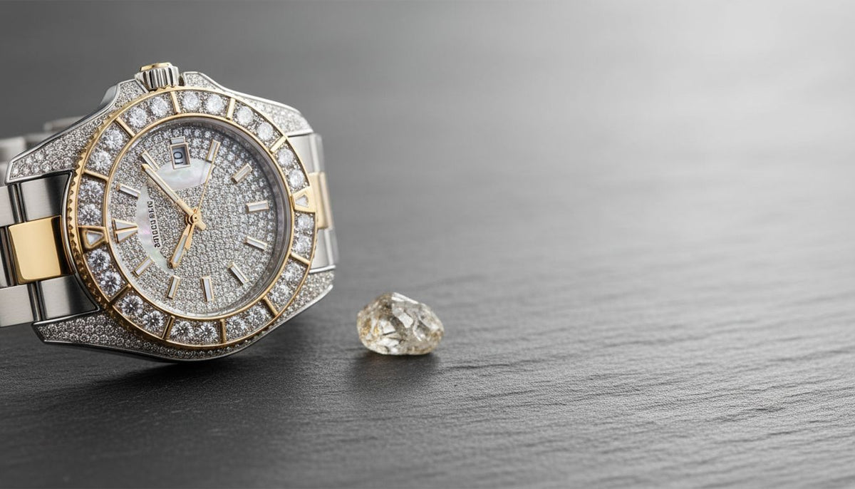 Are Lab-Grown Diamonds Worth It for Bust-Down Watches? - Vrayas & Co.
