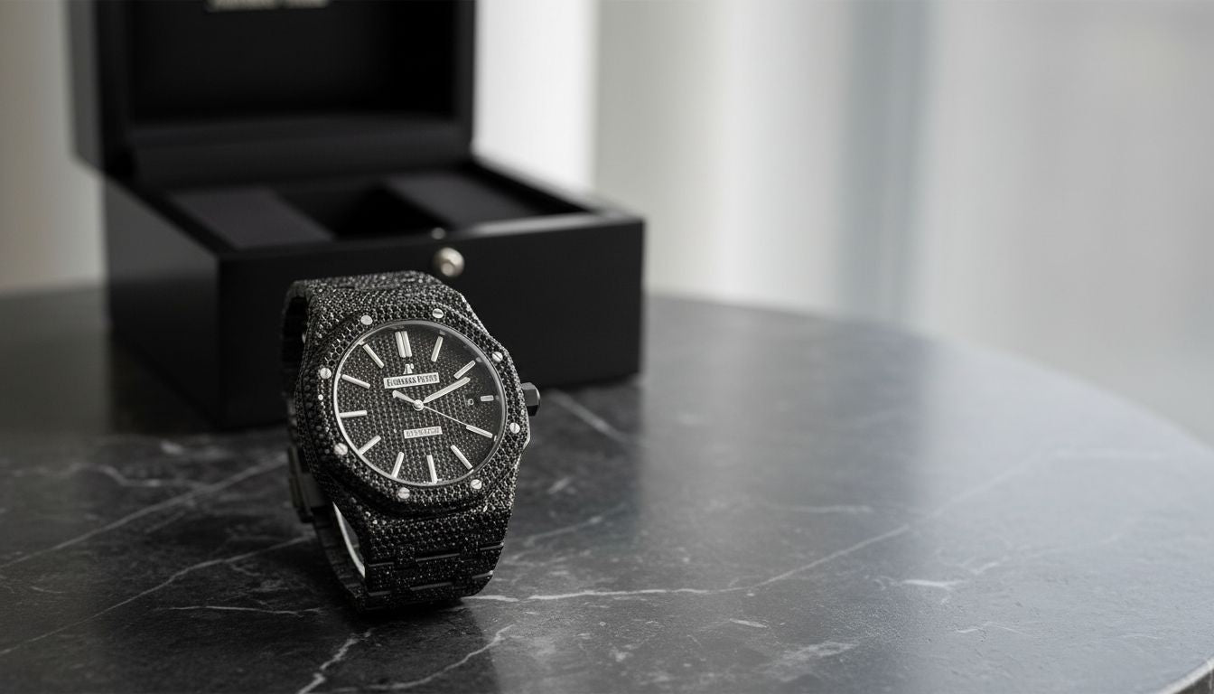 Dazzling Audemars Piguet Royal Oak Iced Out