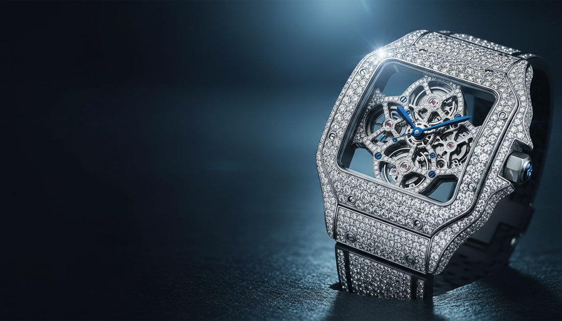 Discover Cartier Skeleton Iced Out Watches - Vrayas & Co.