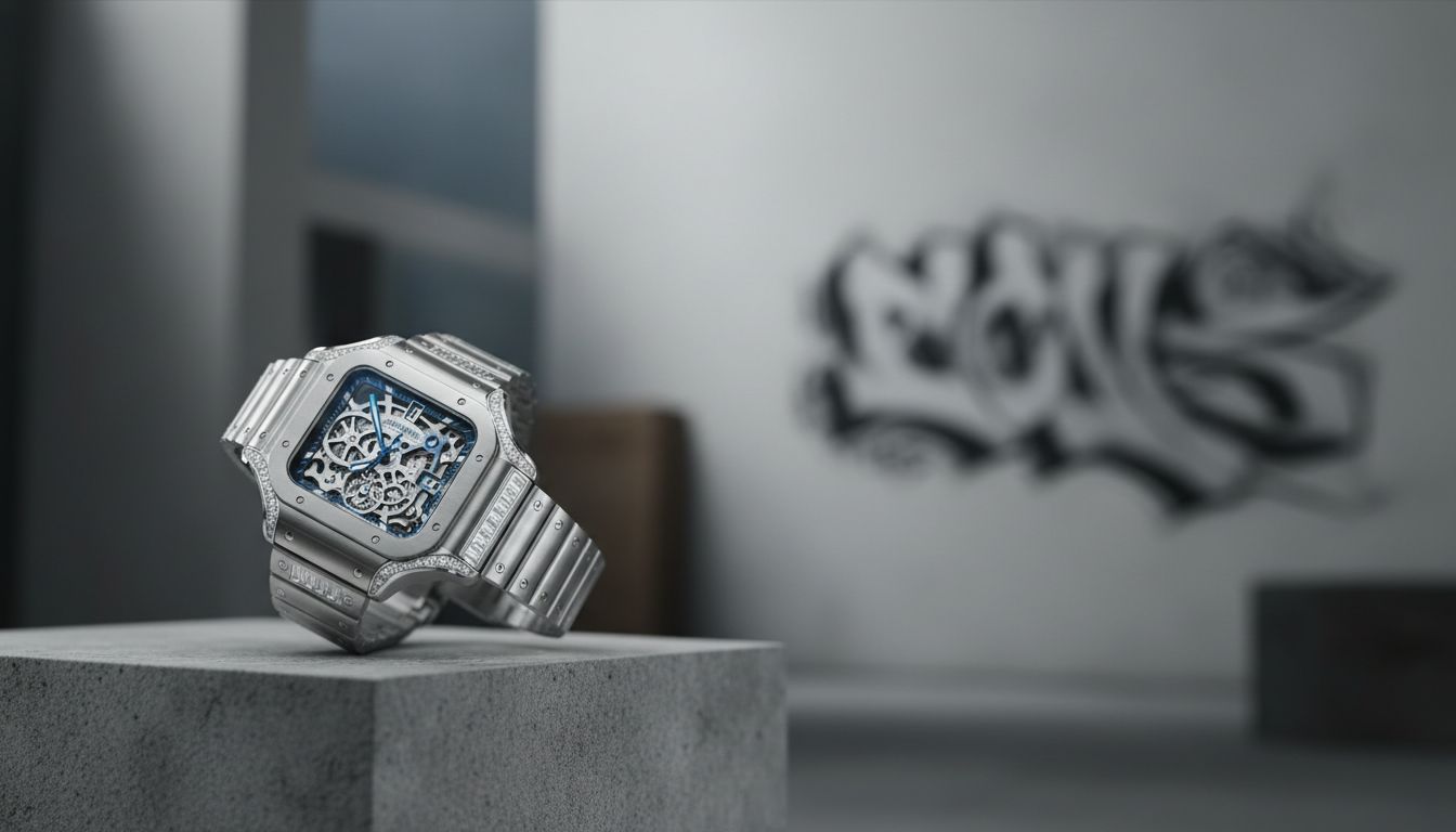 Cartier Santos Skeleton: A Hip-Hop Luxury Icon