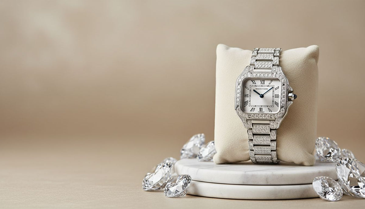 Discover the Elegance of Cartier Diamond Watches - Vrayas & Co.