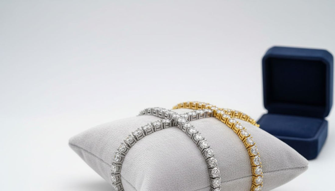 Exquisite Tennis Bracelet with VVS Lab Diamonds
