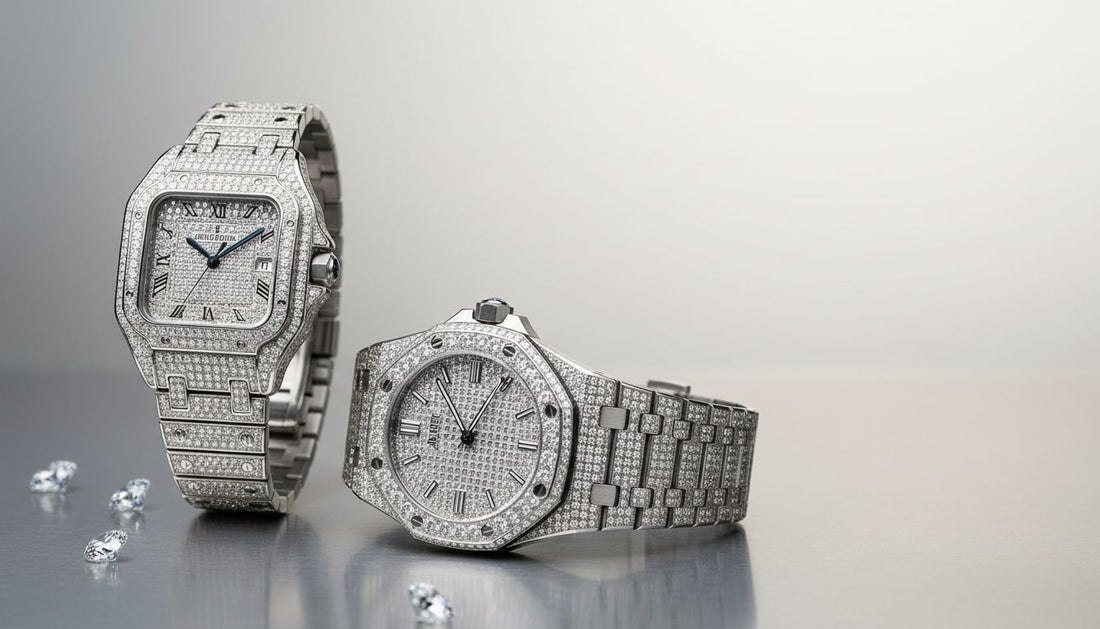 Explore Iced Out Cartier & AP Watches