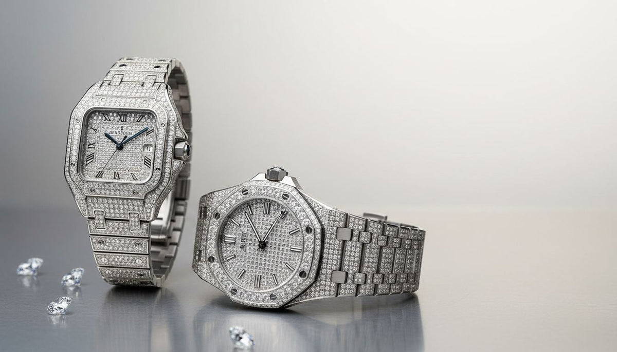 Explore Iced Out Cartier & AP Watches - Vrayas & Co.