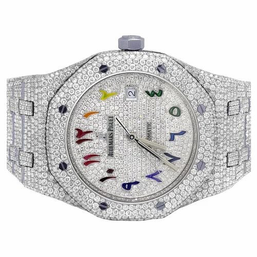 Audemars Piguet Royal Oak Iced Out White Gold Vrayas & Co.