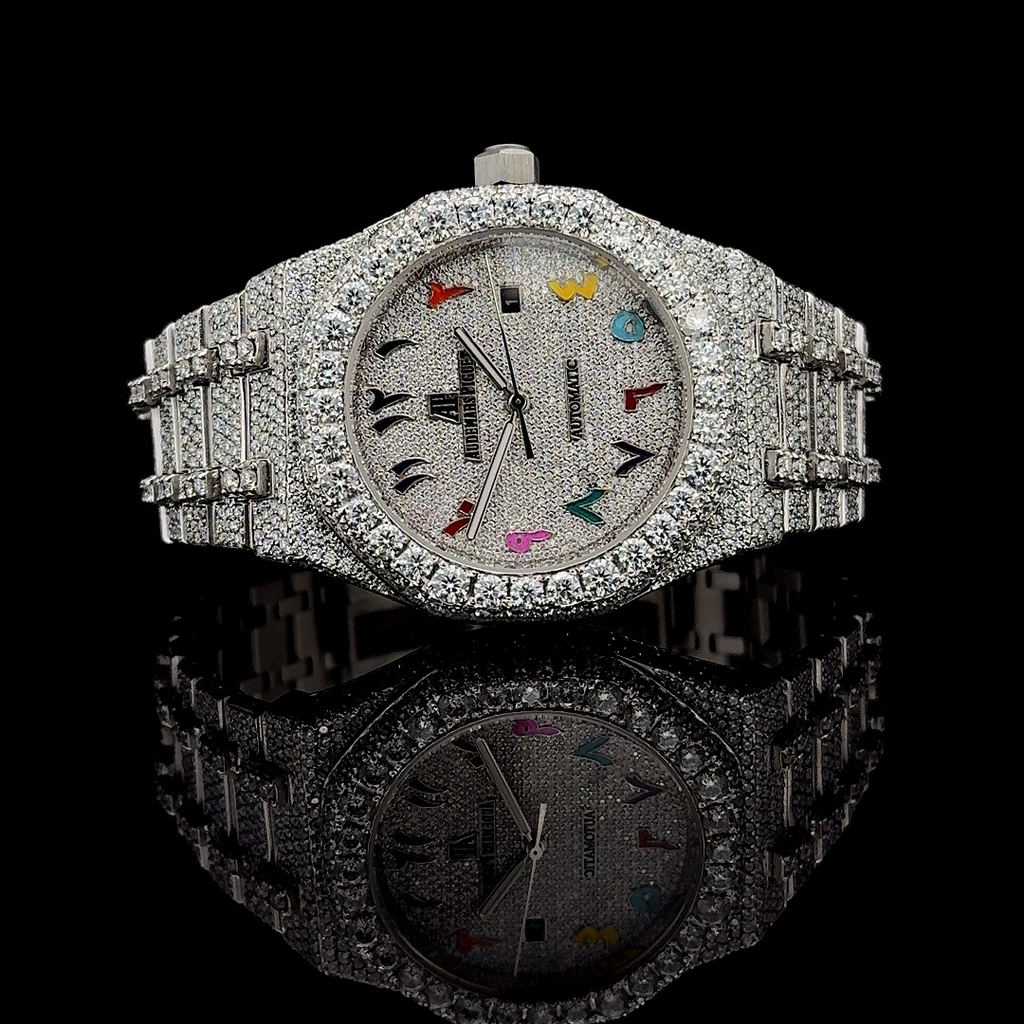 Audemars Piguet Royal Oak Iced Out White Gold Vrayas & Co.
