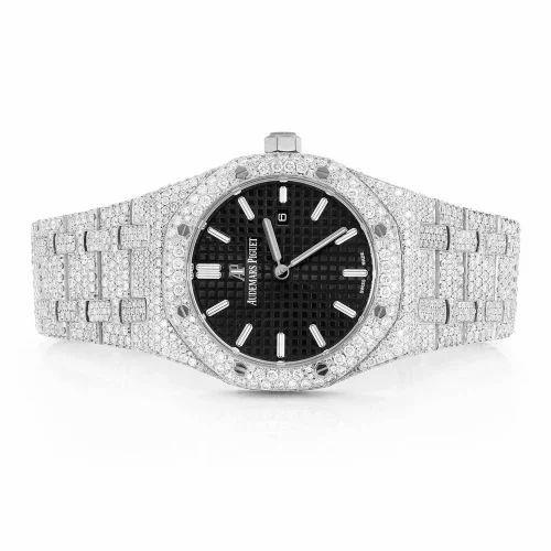 Audemars Piguet Royal Oak Iced Out White Gold Vrayas & Co.