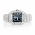 Cartier Santos Iced Out White Gold Vrayas & Co.