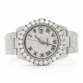 Rolex Datejust Iced Out White Gold Vrayas & Co.