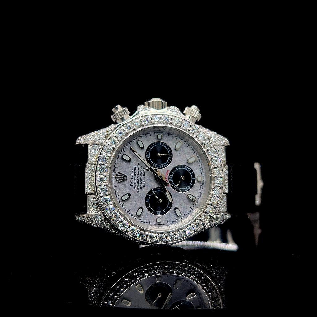 Rolex Daytona Iced Out White Gold Vrayas & Co.
