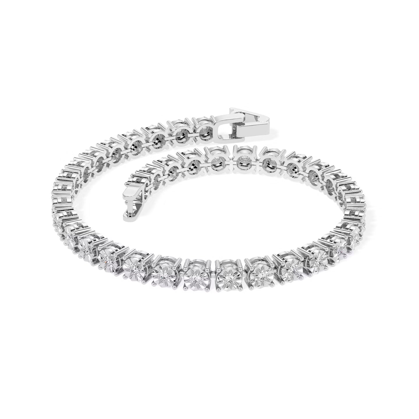 Tennis Bracelet VVS Moissanite Vrayas & Co.