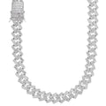 Iced Out Baguette Cuban Link Chain