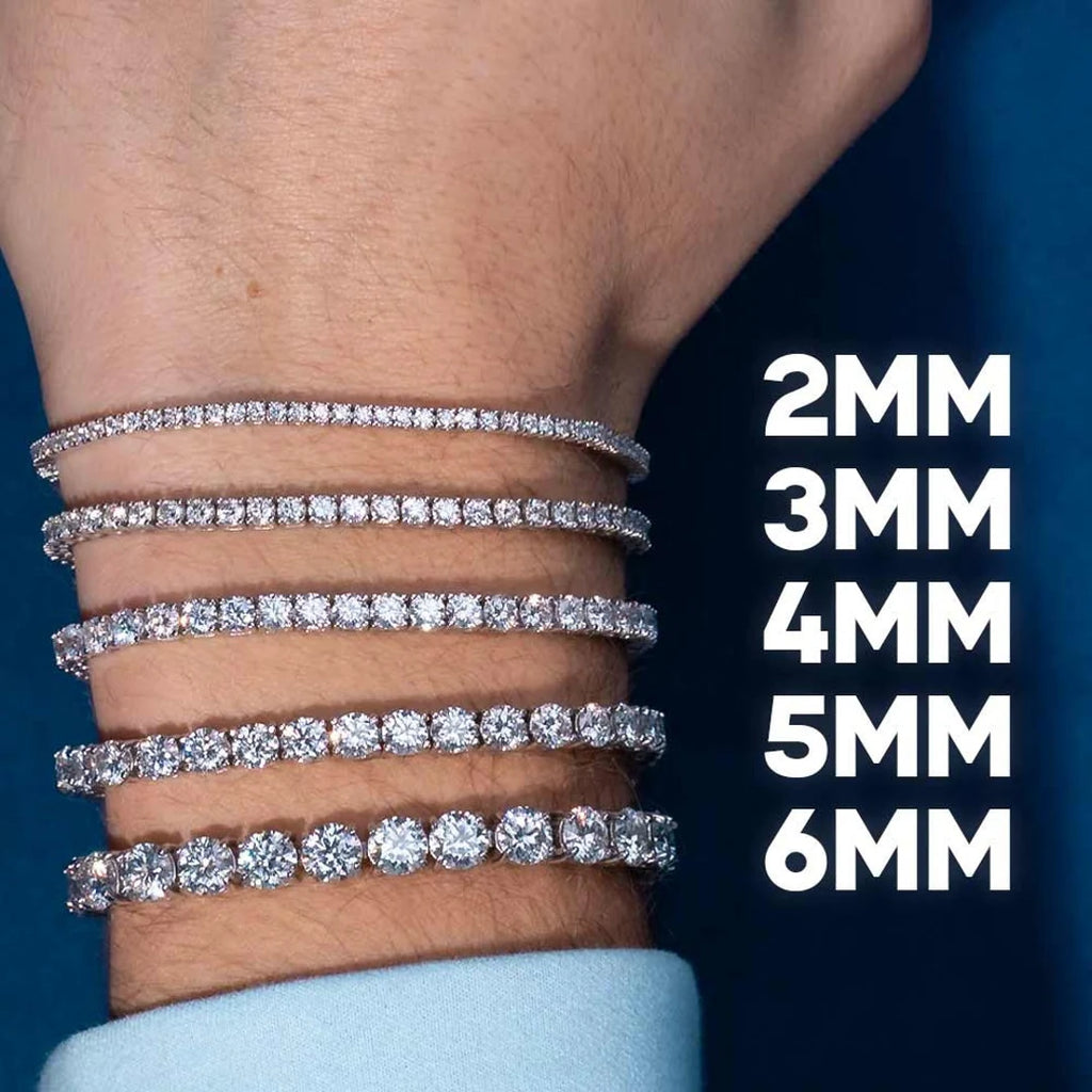 Tennis Bracelet VVS Moissanite Vrayas & Co.