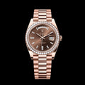 Rolex DayDate Iced Out Bezel