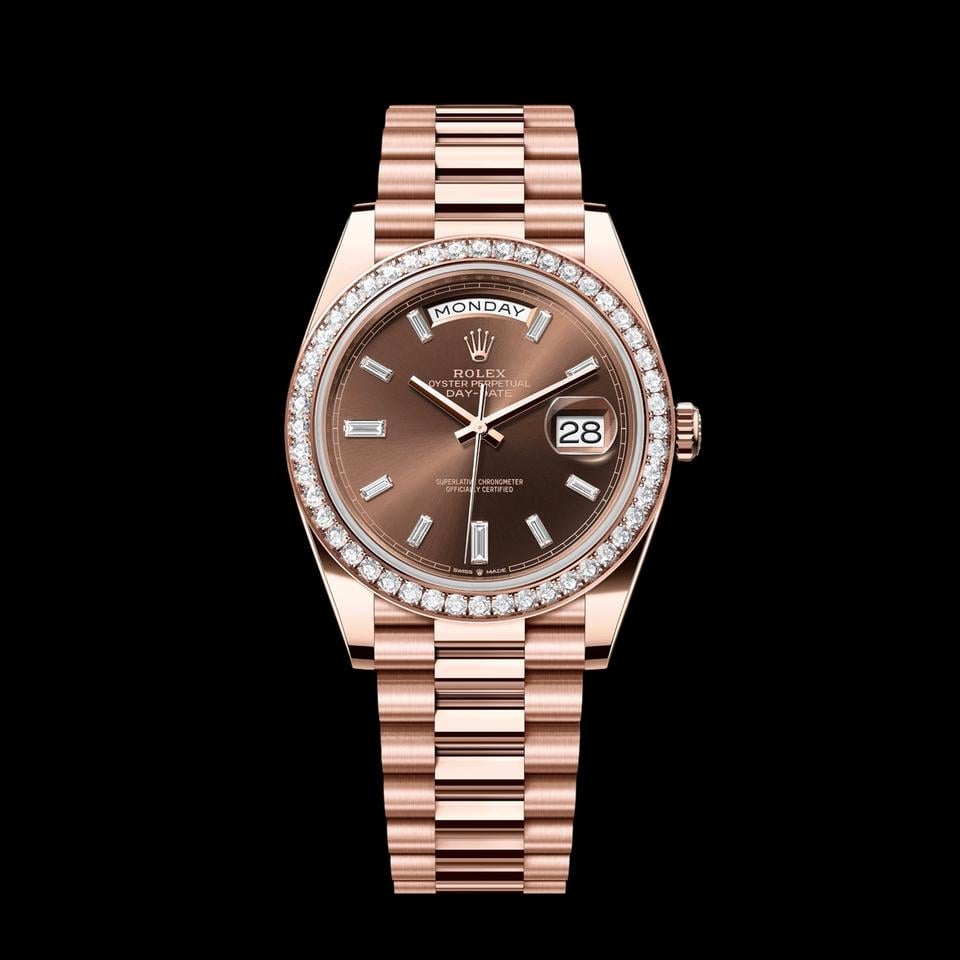 Rolex DayDate Iced Out Bezel