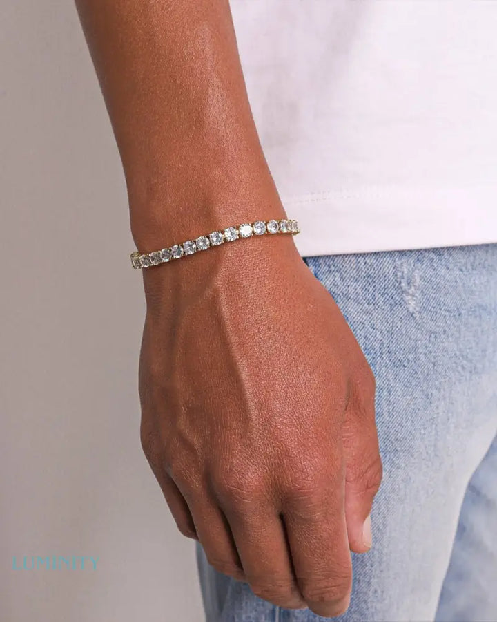 Tennis Bracelet VVS Moissanite Vrayas & Co.