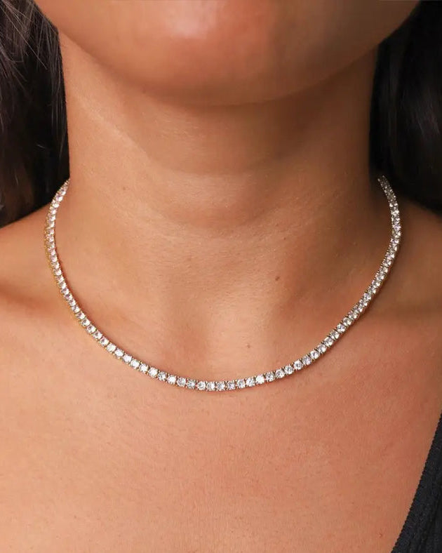 Tennis Chain VVS Moissanite Vrayas & Co.