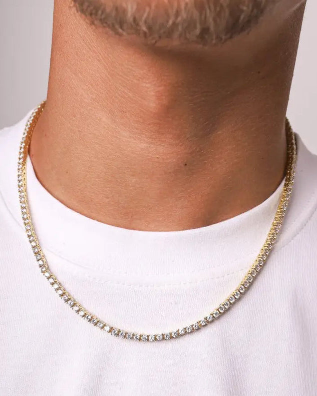 Tennis Chain VVS Moissanite Vrayas & Co.