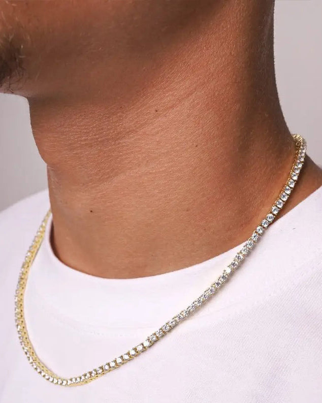 Tennis Chain VVS Moissanite Vrayas & Co.