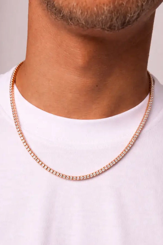 Tennis Chain VVS Moissanite Vrayas & Co.