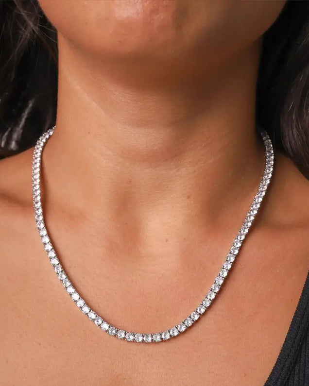 Tennis Chain VVS Moissanite Vrayas & Co.